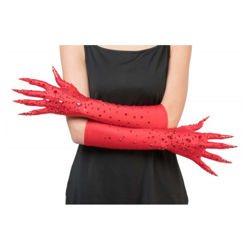 GANTS DIABLESSE DIAMONDS ROUGE