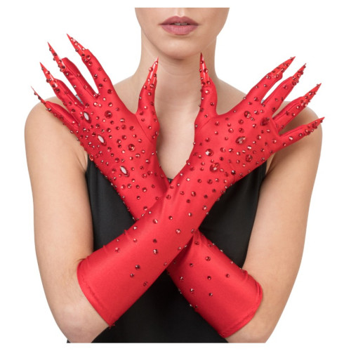 GANTS DIABLESSE DIAMONDS ROUGE