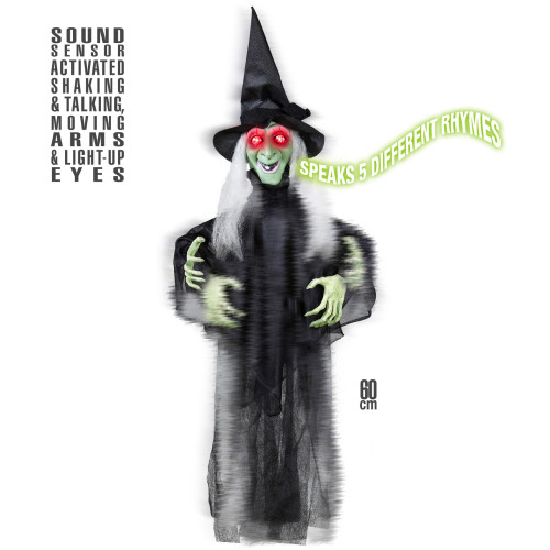 SORCIERE ANIMEE ET PARLANTE