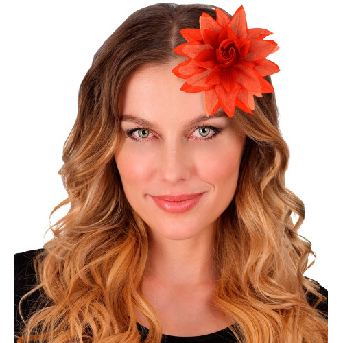 CLIP CHEVEUX ROUGE