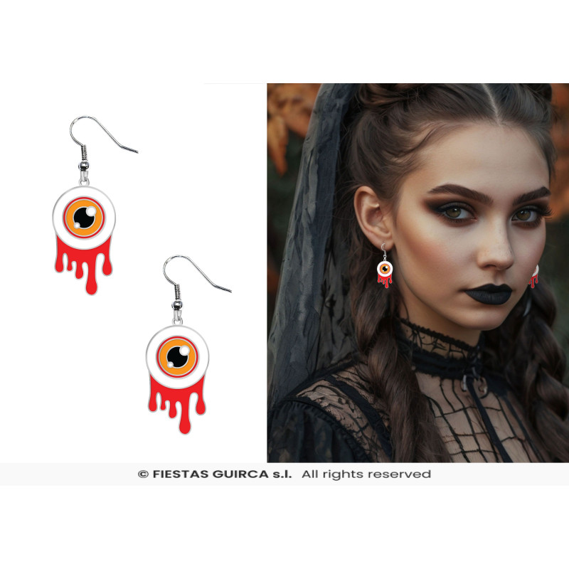 BOUCLES D'OREILLES HALLOWEEN