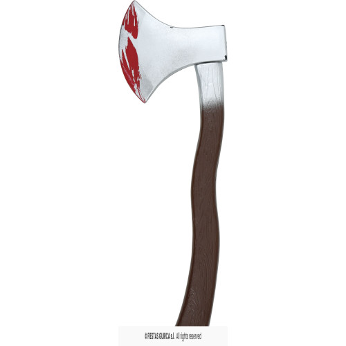 HACHE AVEC SANG 49 CM