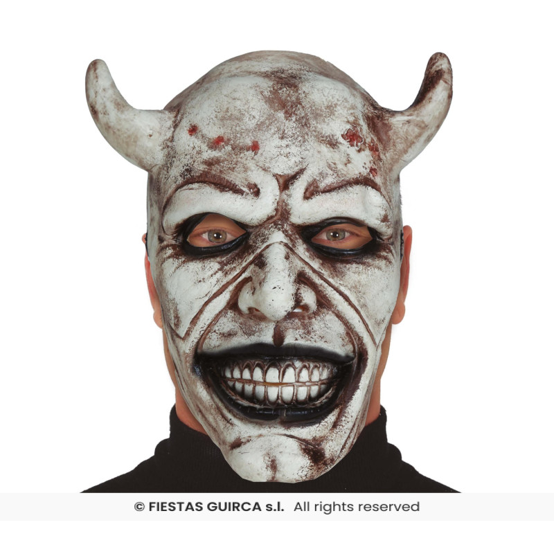MASQUE DIABLE BLANC