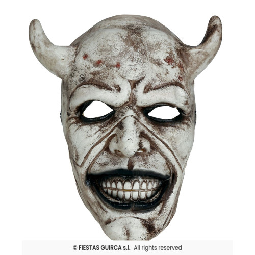 MASQUE DIABLE BLANC