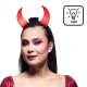 LED TIARE CORNES DE DIABLE