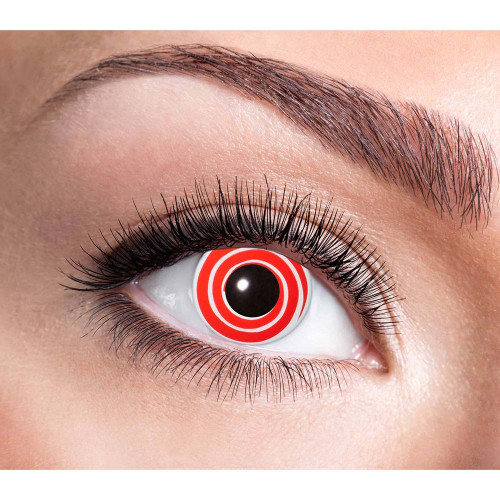 LENTILLE SPIRALE ROUGE 1 SEMAINE
