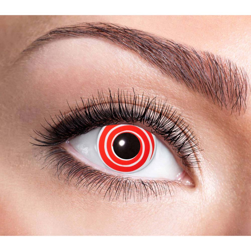 LENTILLE SPIRALE ROUGE 1 SEMAINE