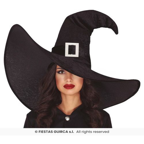 CHAPEAU SORCIERE NOIR XXL