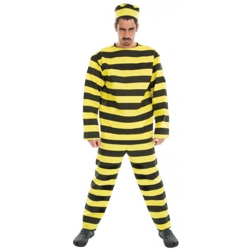 COSTUME PRISONNIER M JAUNE