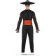 COSTUME MARIACHI SKELETON M