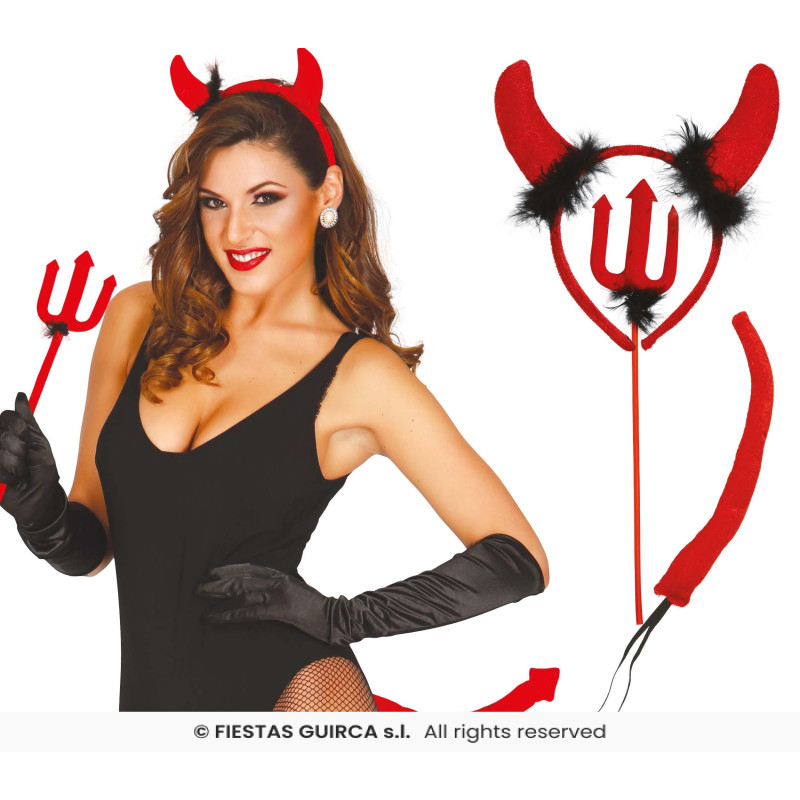 SET DIABLESSE ROUGE