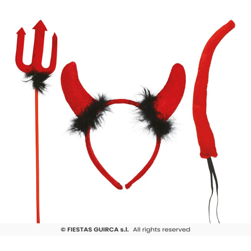 SET DIABLESSE ROUGE