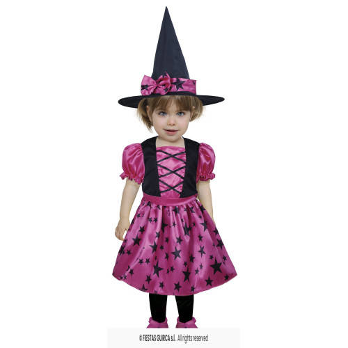 COSTUME ETOILES SORCIERE 2/3 ANS