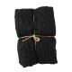 CH.TABLE CHEESECLOTH NOIR