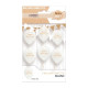 6 BALLONS CONFETTI KRAFT PARTY