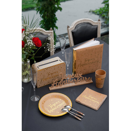 10 SERV. JOYEUX ANNIV. KRAFT