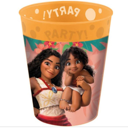 4 GOBELETS REUTILISABLE VAIANA