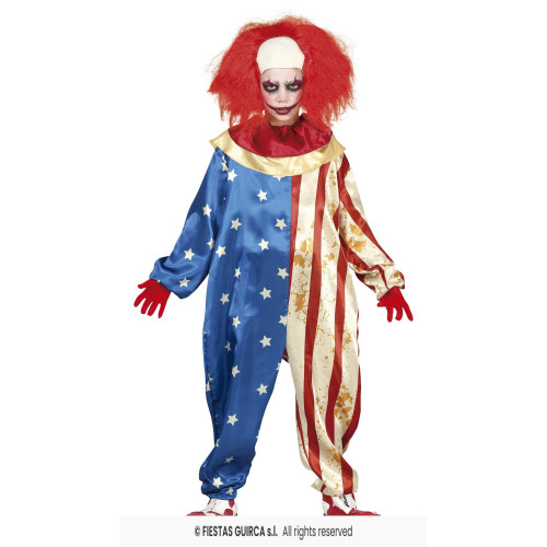 COSTUME PATRIOT CLOWN 10/12 ANS