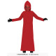 TUNIQUE ROUGE AVEC CAPUCHE 10/12 ANS