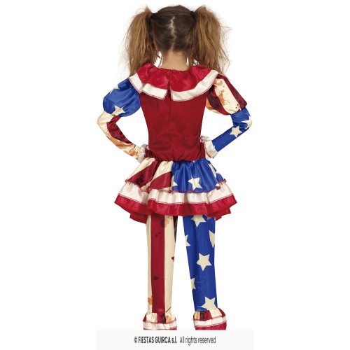 COSTUME PATRIOT CLOWN 10/12ANS