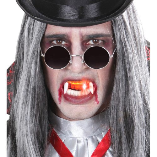 DENT DE VAMPIRE LED ROUGE