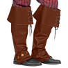 COUVRE BOTTES MARRON