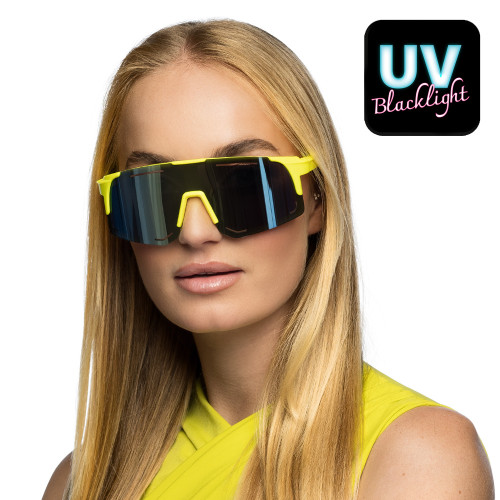 LUNETTES PARTY ZOUK UV JAUNE