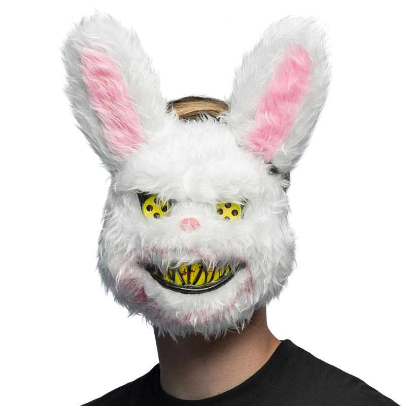 MASQUE EN PELUCHE BLOODY RABBIT