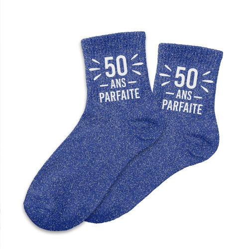 CHAUSSETTES PAILLETTES 50ANS