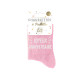 CHAUSSETTES PAILLETTES ANNIVERSAIRE