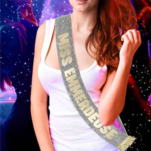 ECHARPE MISS EMMERDEUSE DORE