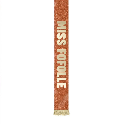 ECHARPE MISS FOFOLLE DORE