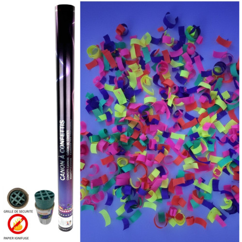 CANON A CONFETTIS 80CM FLUO