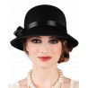 CHAPEAU CHARLESTON NOIR