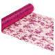 CHEMIN DE TABLE ECLATS FUCHSIA