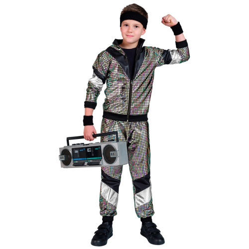 COSTUME 80&#039;S REFLECHISSANT 164CM