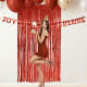 GUIRLANDE LETTRES PARTY ROUGE