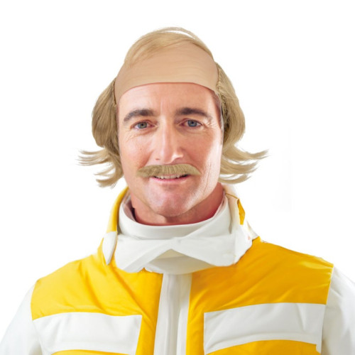 PERRUQUE ET MOUSTACHE JEAN CLAUDE
