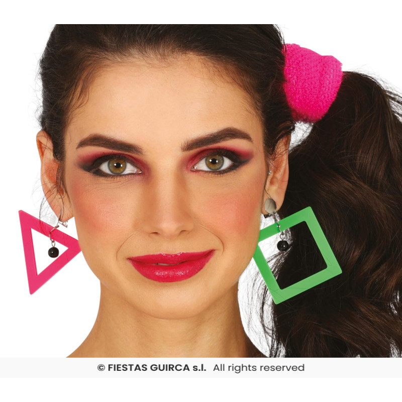 BOUCLES D'OREILLES 80'S