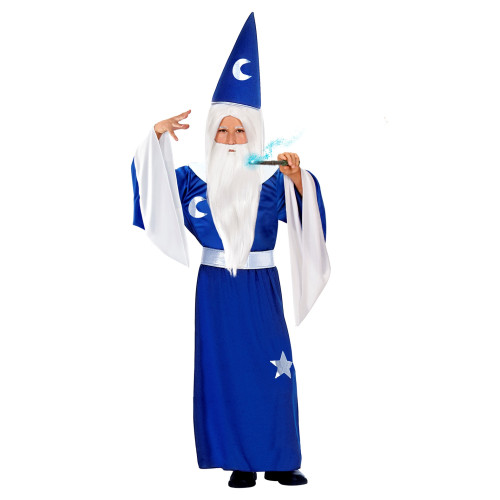 COSTUME MAGICIEN 128CM
