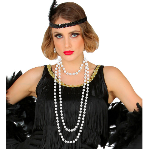COLLIER PERLES 160CM