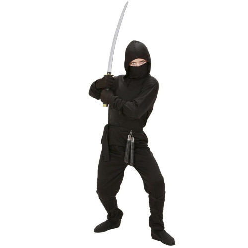 COSTUME NINJA NOIR 5-7ANS