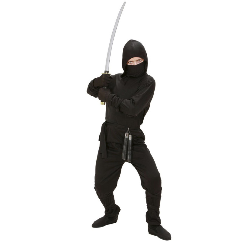 COSTUME NINJA NOIR 5-7ANS