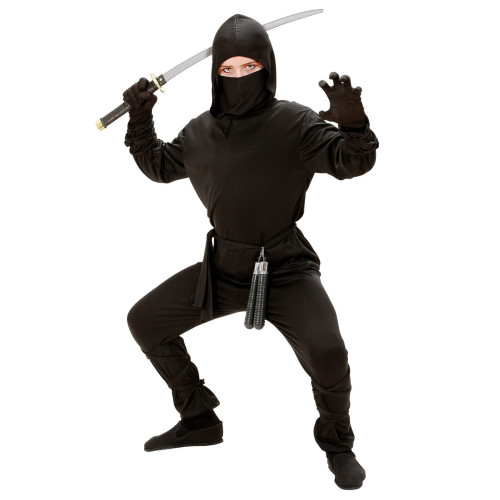 COSTUME NINJA NOIR 5-7ANS