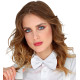NOEUD PAPILLON BLANC SATIN
