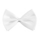 NOEUD PAPILLON BLANC SATIN
