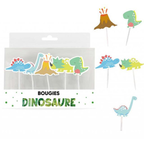 BOUGIES PICS DINOSAURE