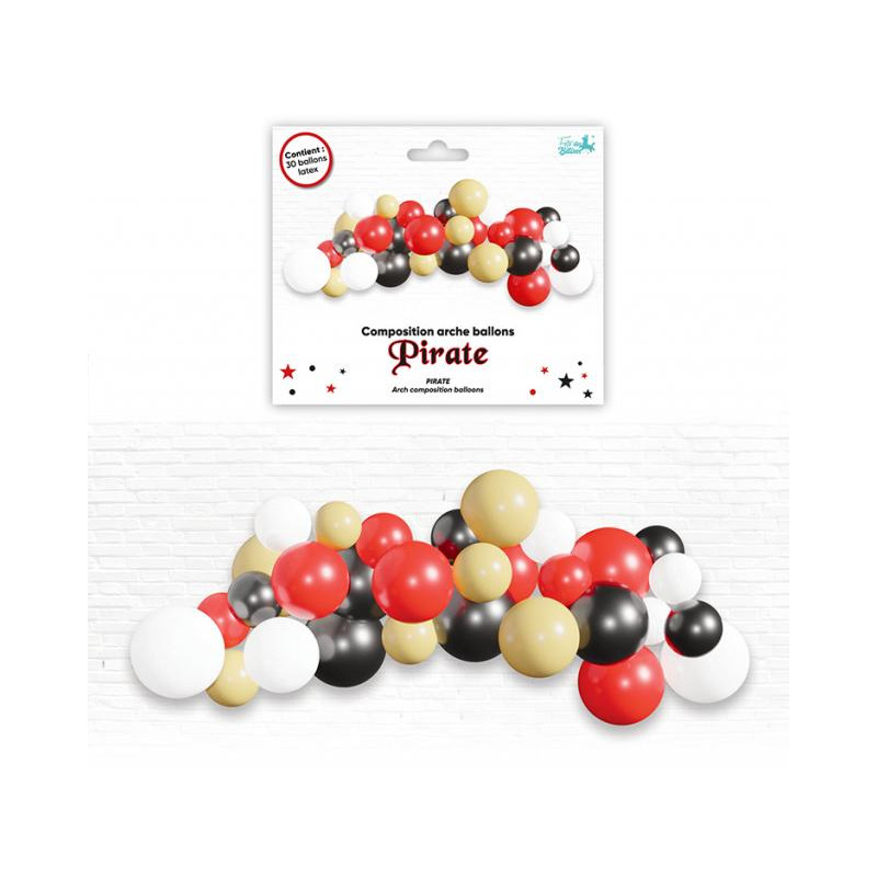 ARCHE DE BALLONS PIRATE