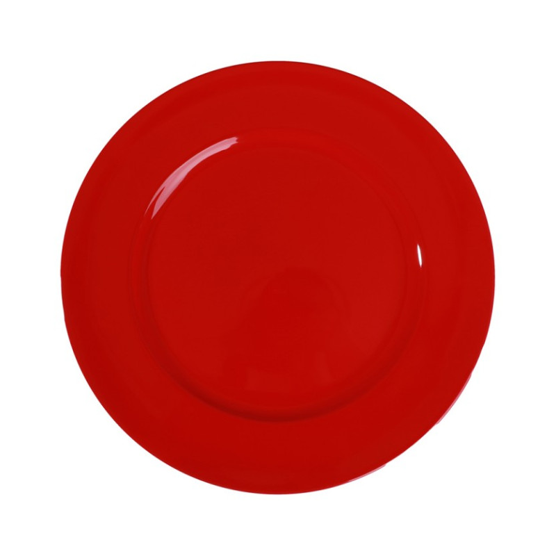 SOUS-ASSIETTE PP ROUGE BRILLANT