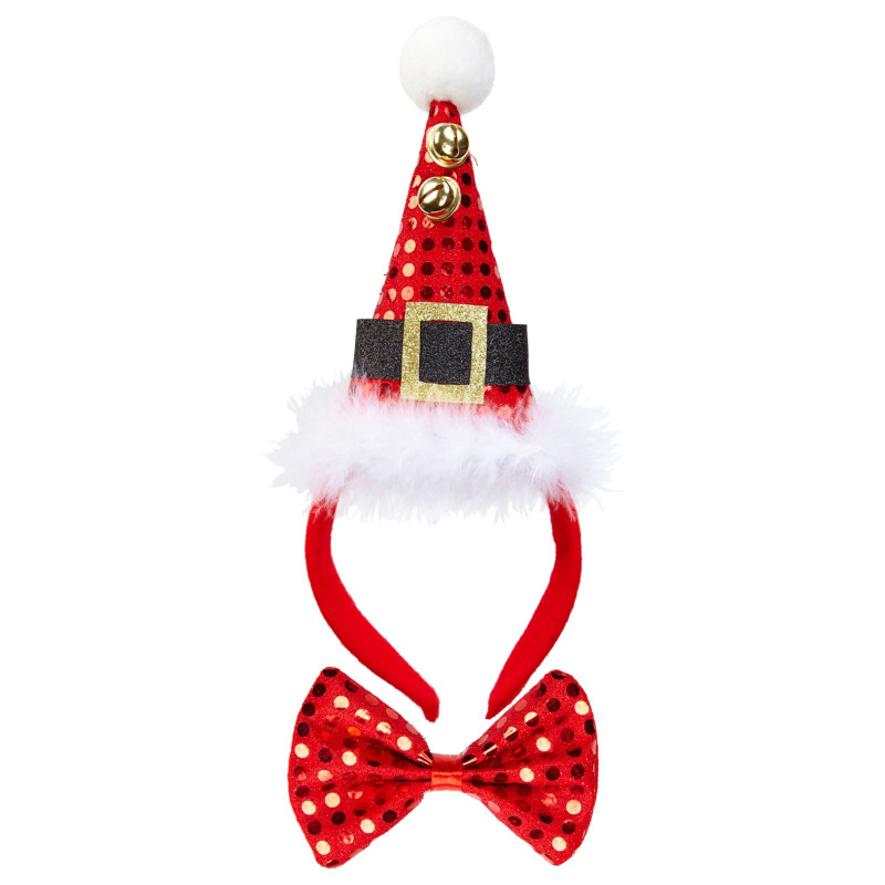 MINI CHAPEAU PAILLETTE PERE NOEL